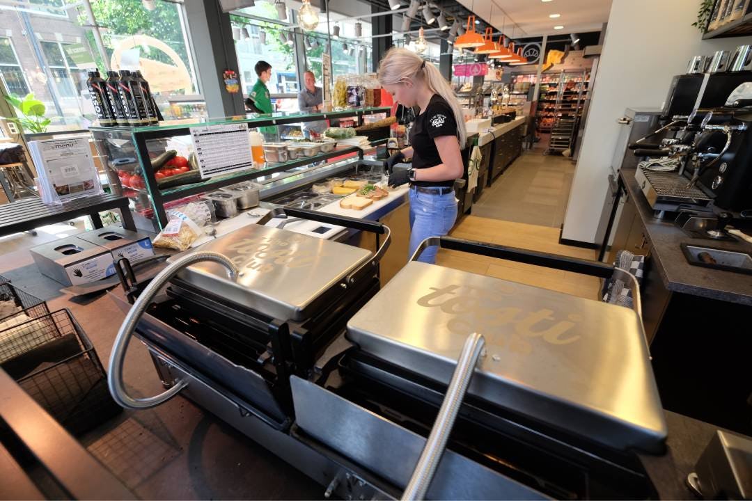 The Tosti Club, hier in Arnhem. Foto: Distrifood