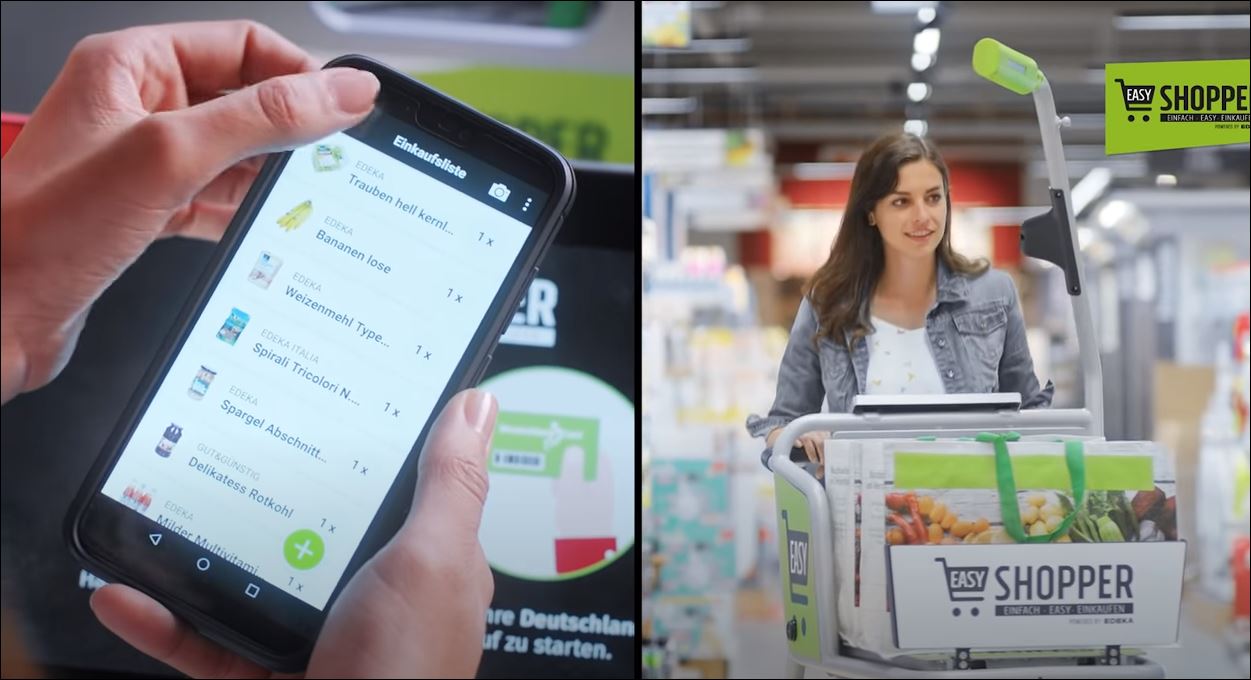 Still uit Edeka-video