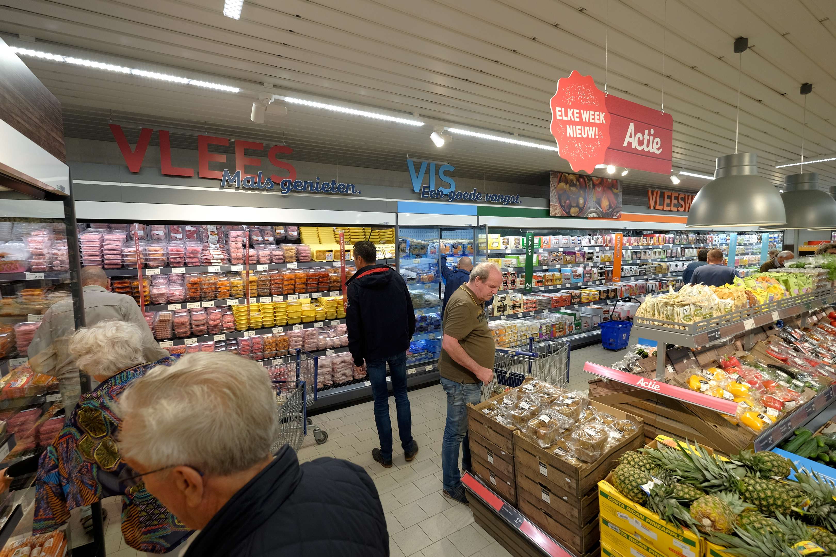 Margerrijker vers bij Aldi. Foto's: Archief Foodmagazine/Distrifood