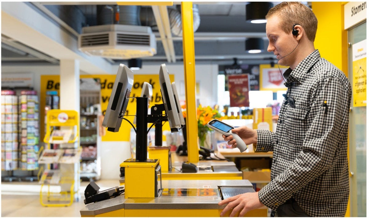 De handscanner bij Jumbo. Foto ter illustratie.