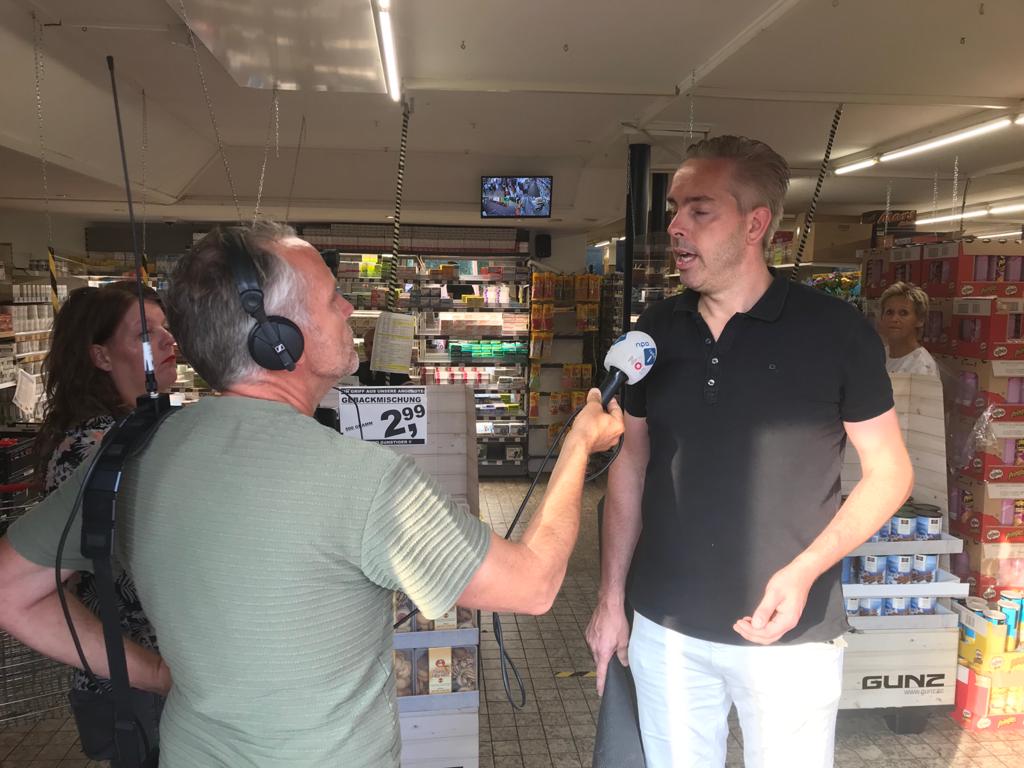 Veel media-aandacht voor de zaak rond ondernemer Raymond Berning in augustus 2020. Foto: Edwin Rensen