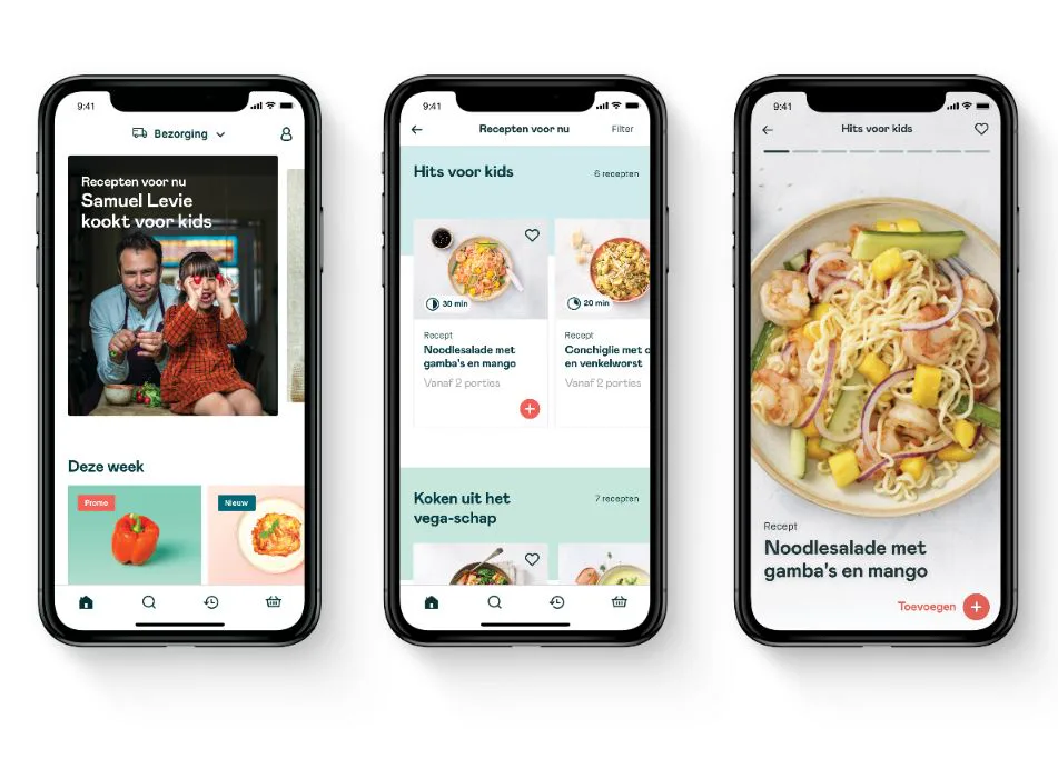 Crisp in zee met kok voor kindermaaltijden