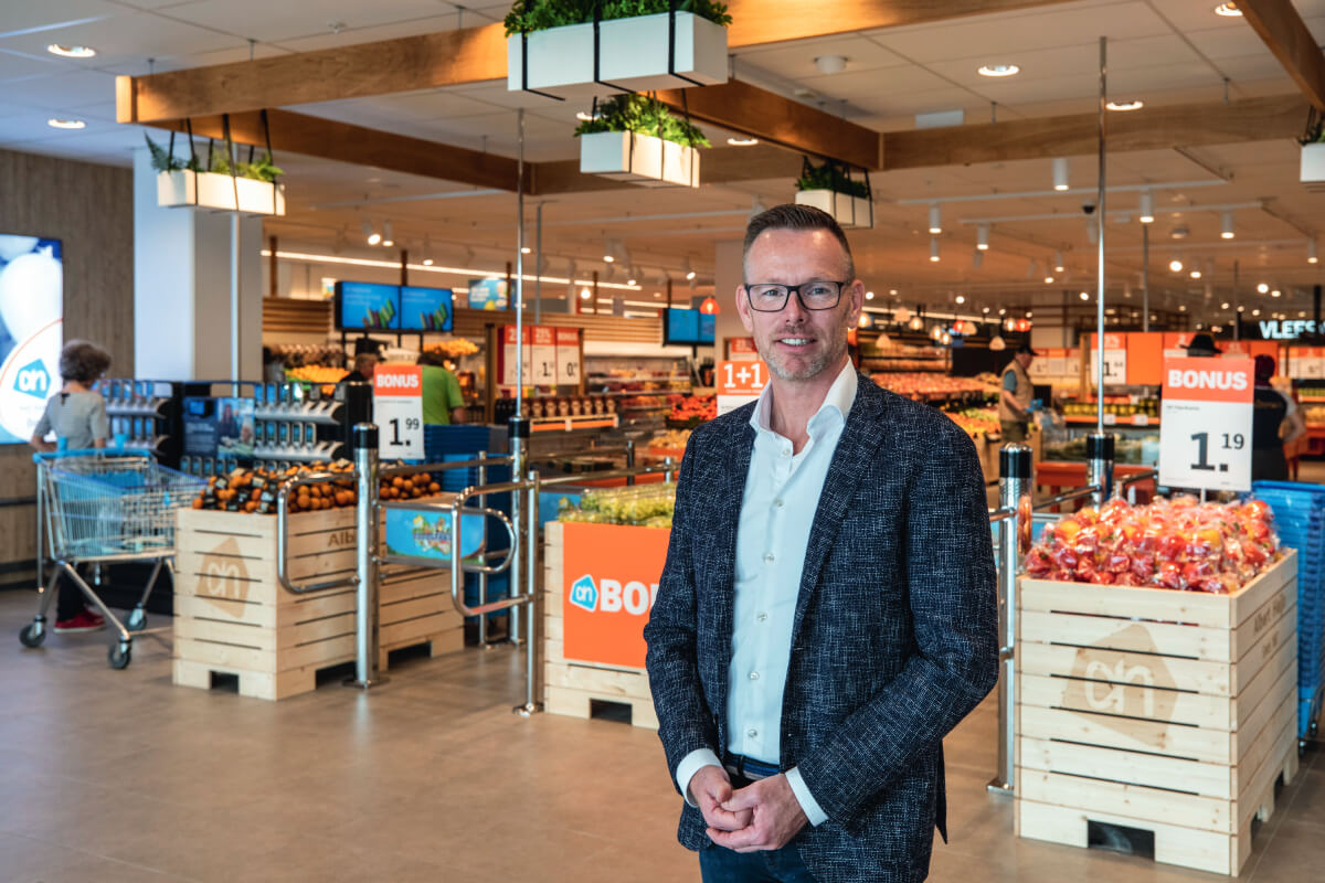 <h1>AH-multifranchiser begint met Echt Vers in Appingedam</h1>Foto’s : Anne van der Woude