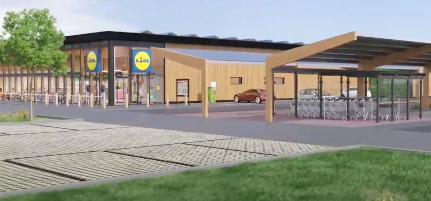 Still uit promovideo Lidl