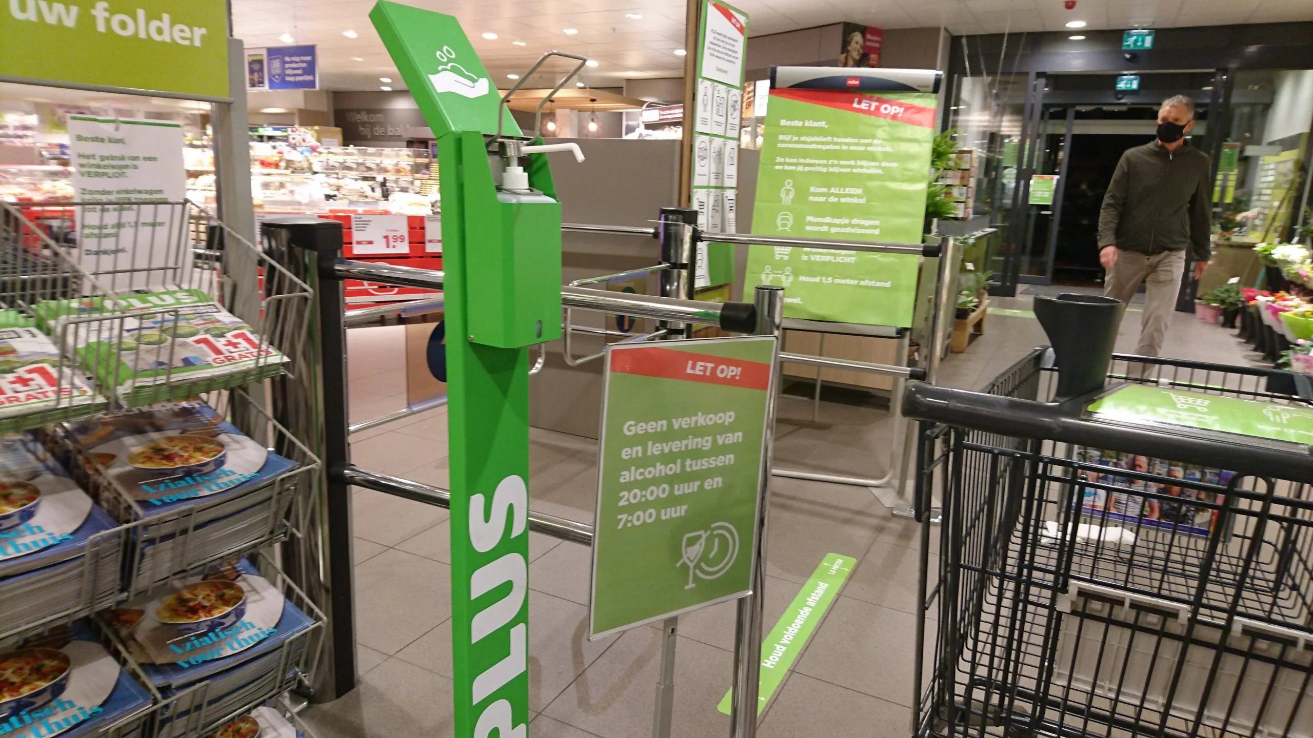 Oktober 2020: Geen alcoholverkoop na 20 uur