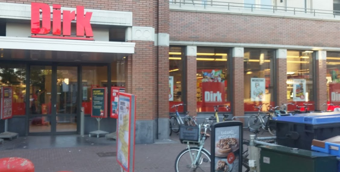 Dirk-supermarkt in Ter Aar. 