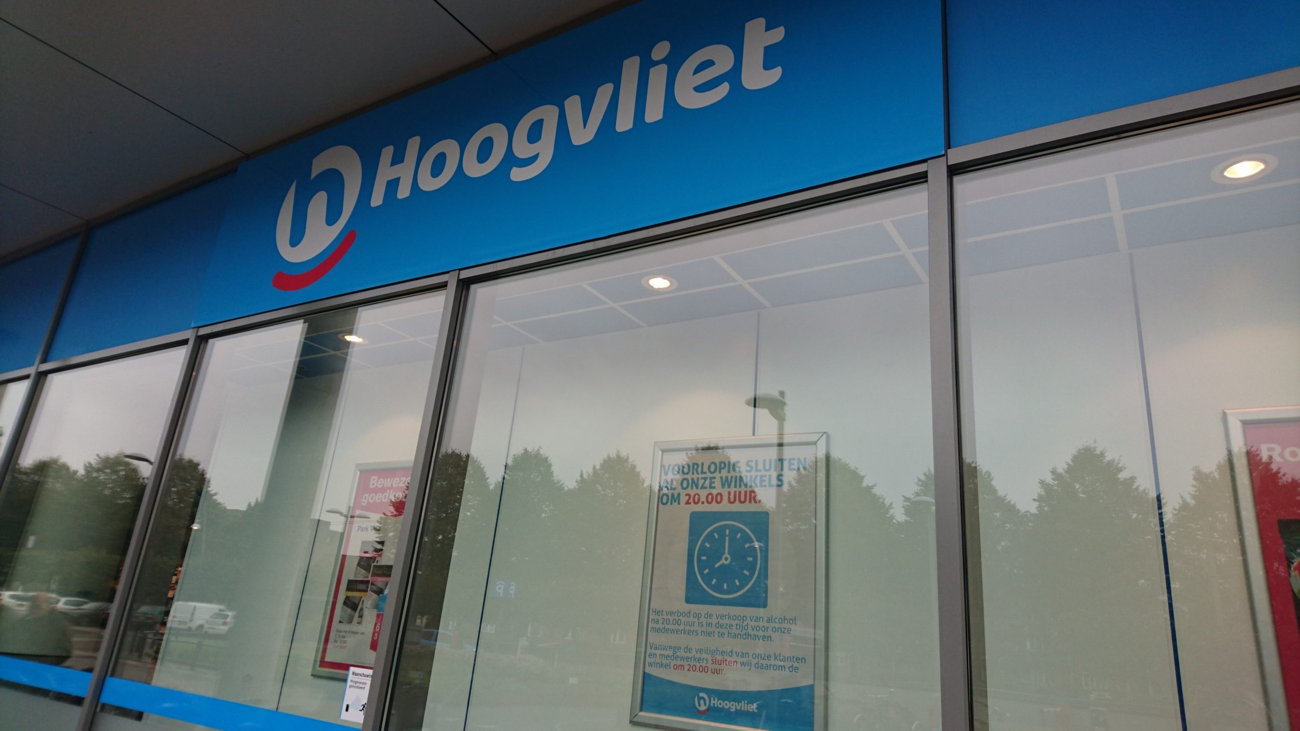 Deen, Poiesz en Hoogvliet dicht om 20.00 uur