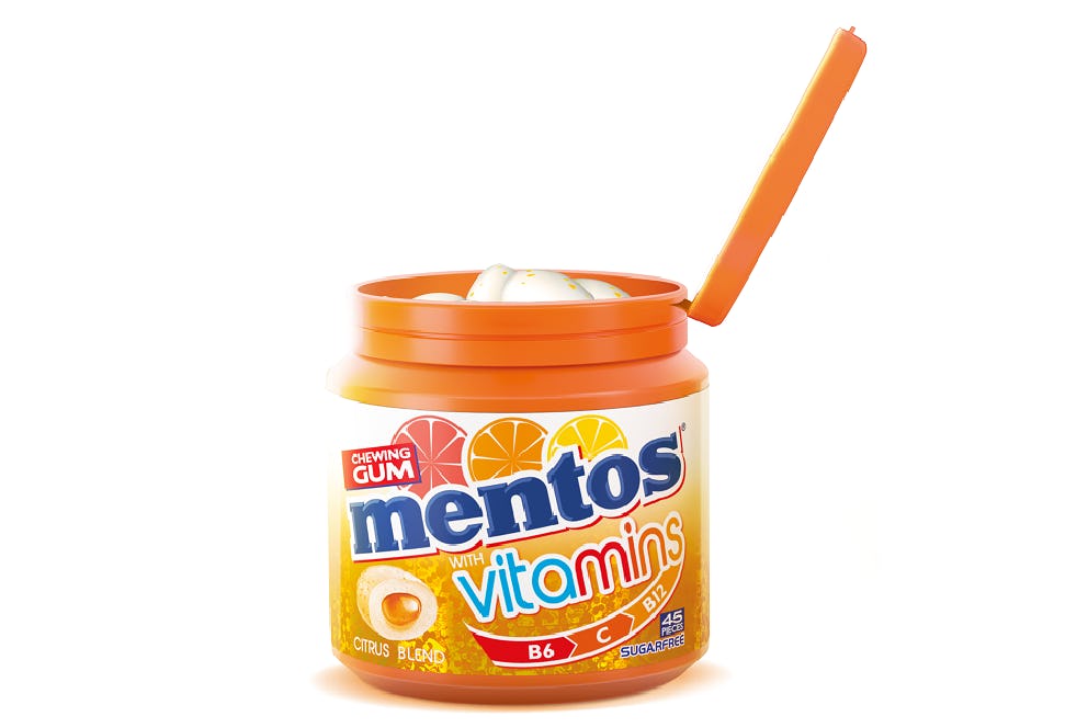 Mentos Gum Vitamins: nieuwe stap in succesreeks