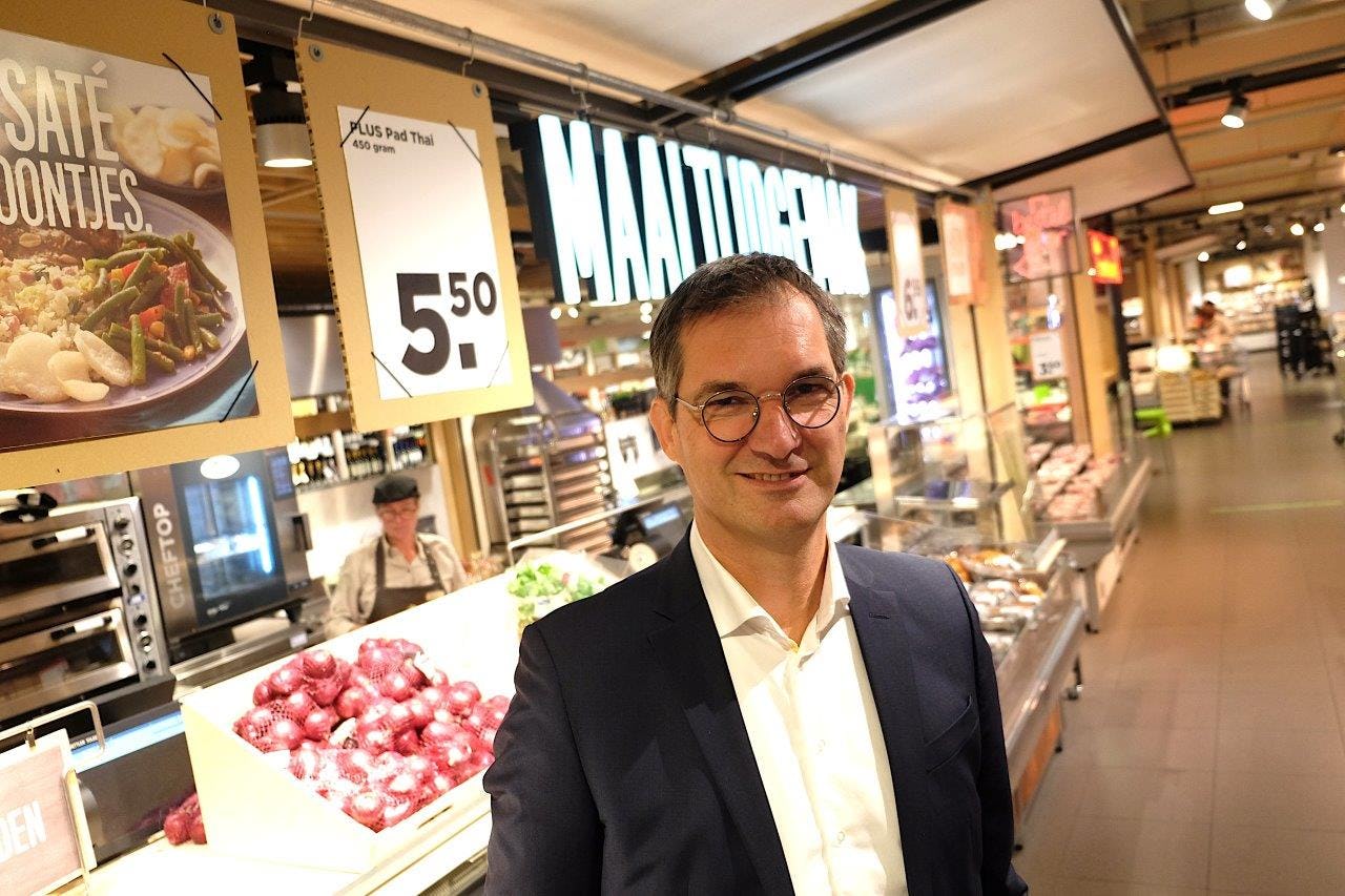 Peter van Mourik, directeur marketing & communicatie Plus, stond vier jaar geleden aan de wieg van Plus Briljant 2.0. Foto's: Foodmagazine
