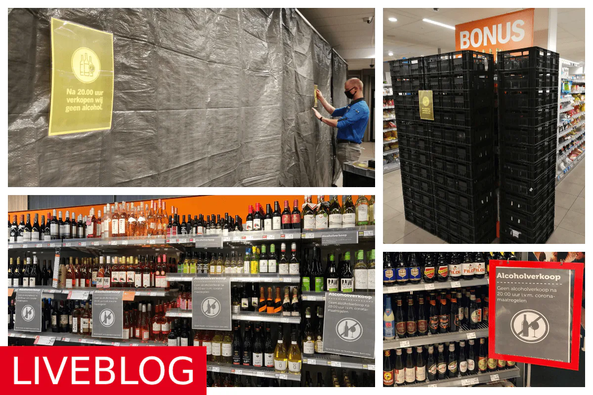 Liveblog: Supers en de alcoholklok