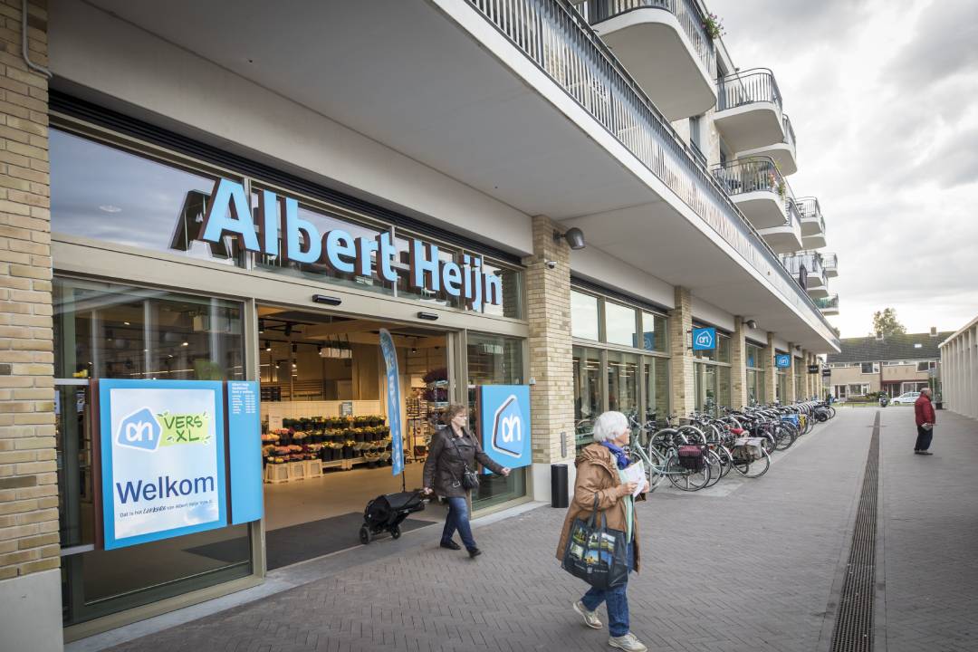 Albert Heijn Anklaar, Apeldoorn, in oktober 2019. Foto: Koos Groenewold