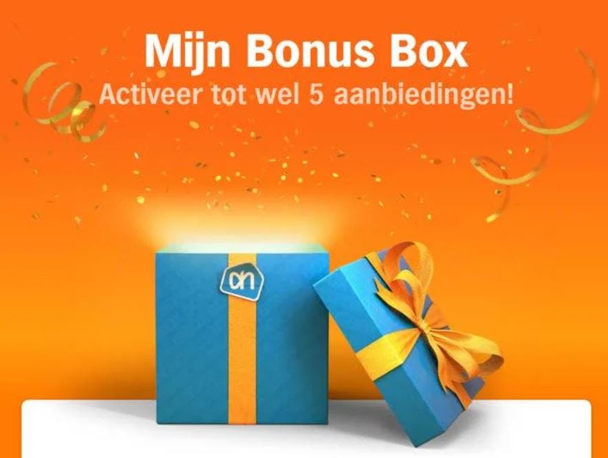 Albert Heijn lanceert Bonus Box