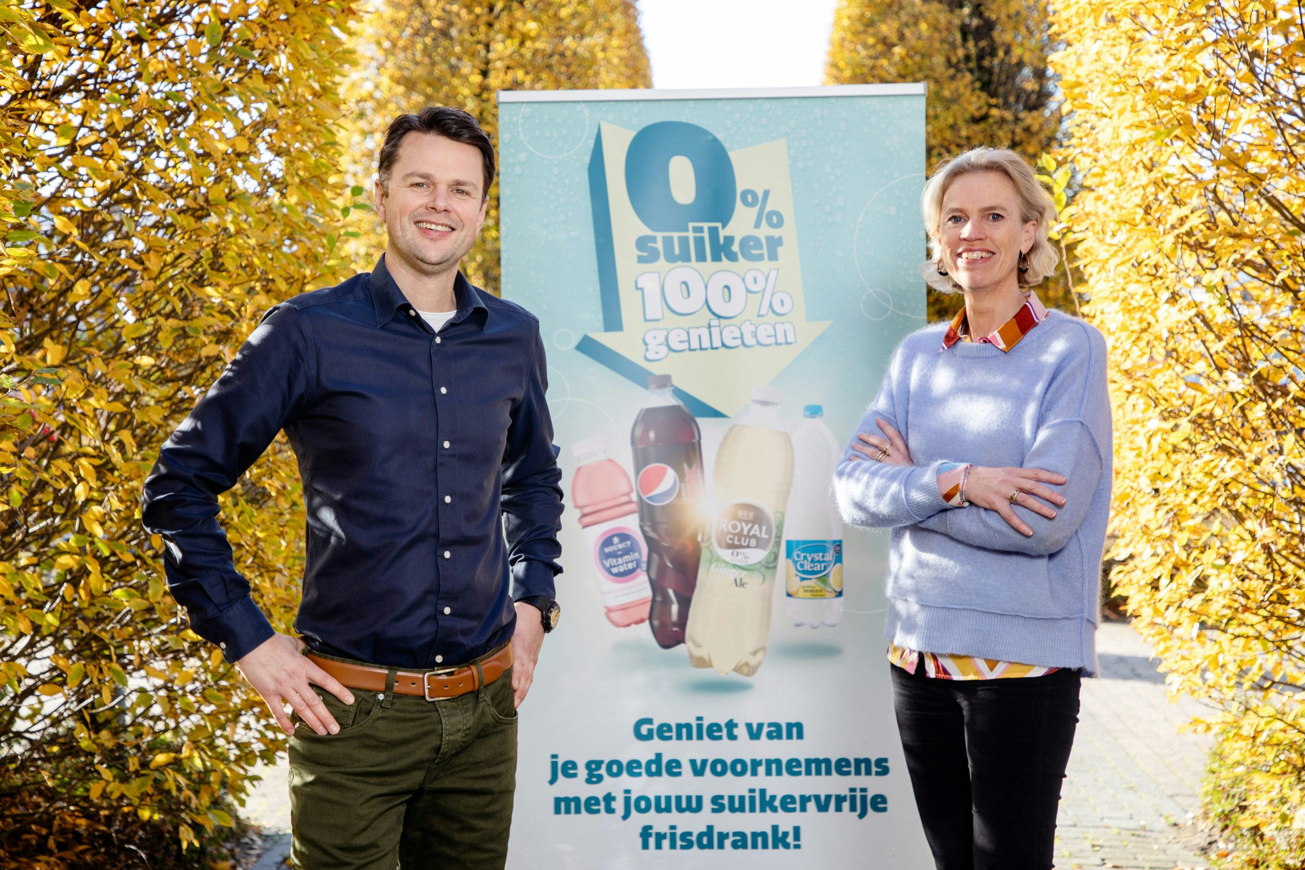 Managing director Evelien Sanders-De Boer en directeur Retail Sander Bakker van Vrumona: ‘Retail, pak door! Bouw samen met ons de markt!’