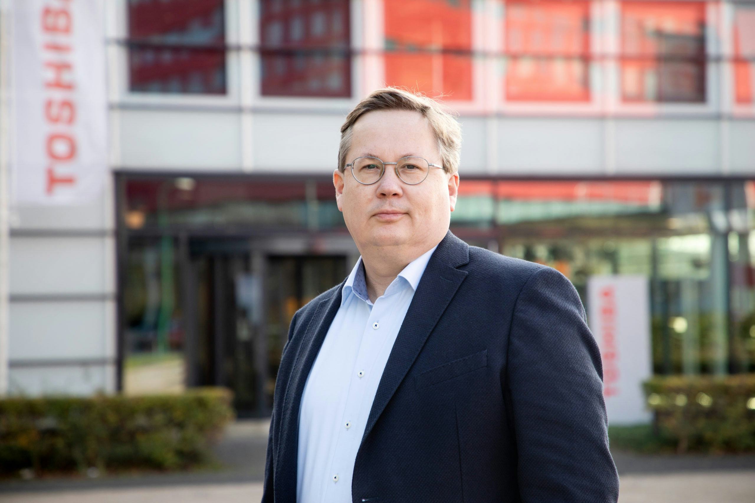 Sandor van der Ham, Managing Director Benelux bij Toshiba.