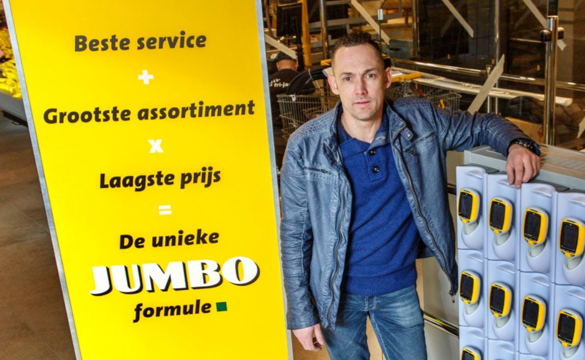 Jumbo-franchiser Christiaan Veltrop. Foto: Roel Dijkstra