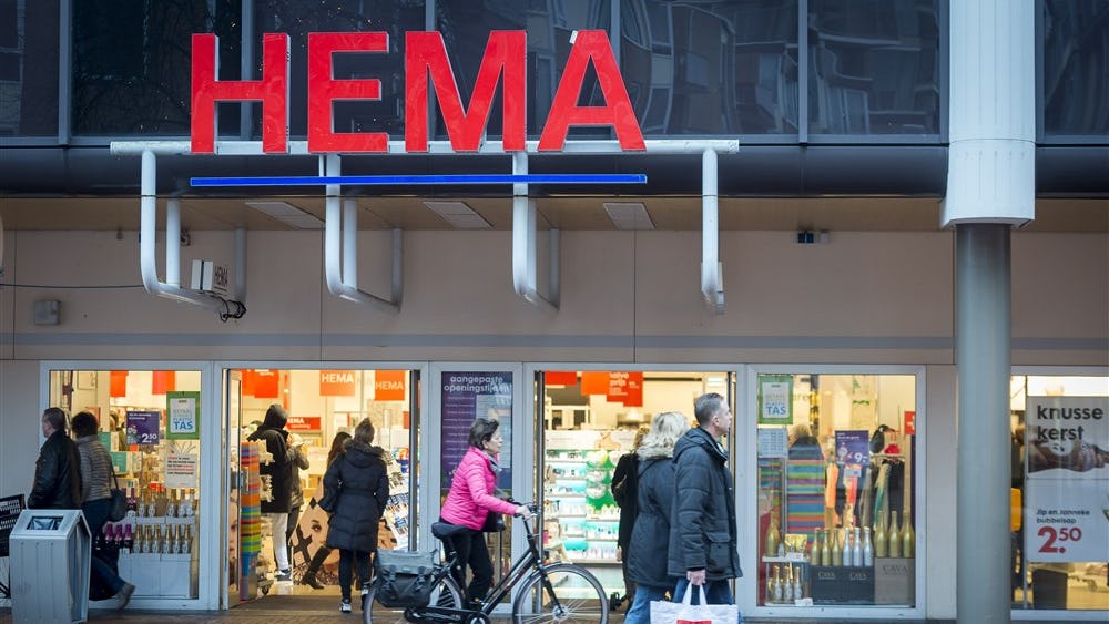 Lockdown: Hema lijdt €10 miljoen verlies per week