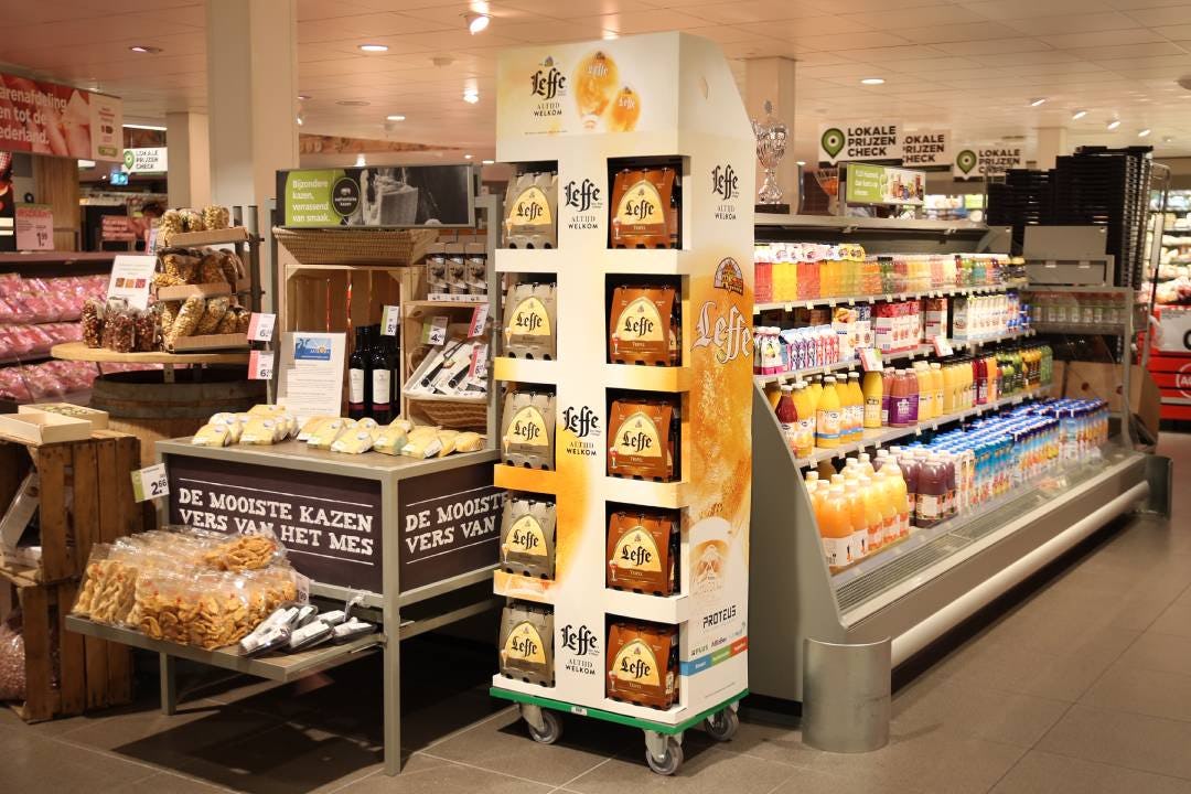 Geadviseerd wordt om eilanddisplays in te zetten voor hedonistische producten, in combinatie met productpromoties. Foto: archief