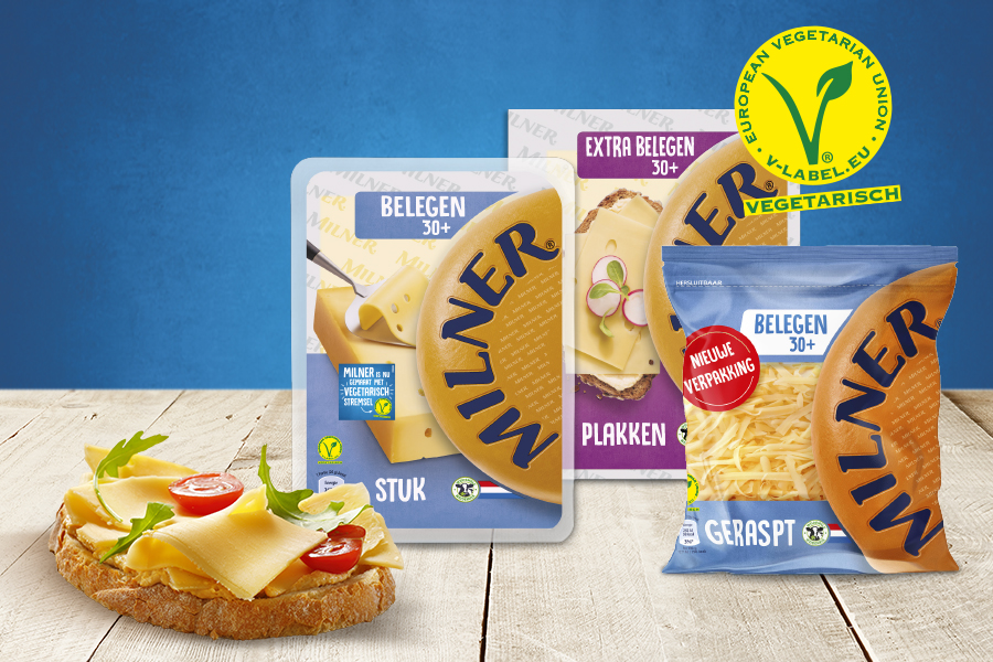 De Plakken, Stukken en Rasp worden gemaakt met vegetarisch stremsel in plaats van dierlijk  stremsel. 