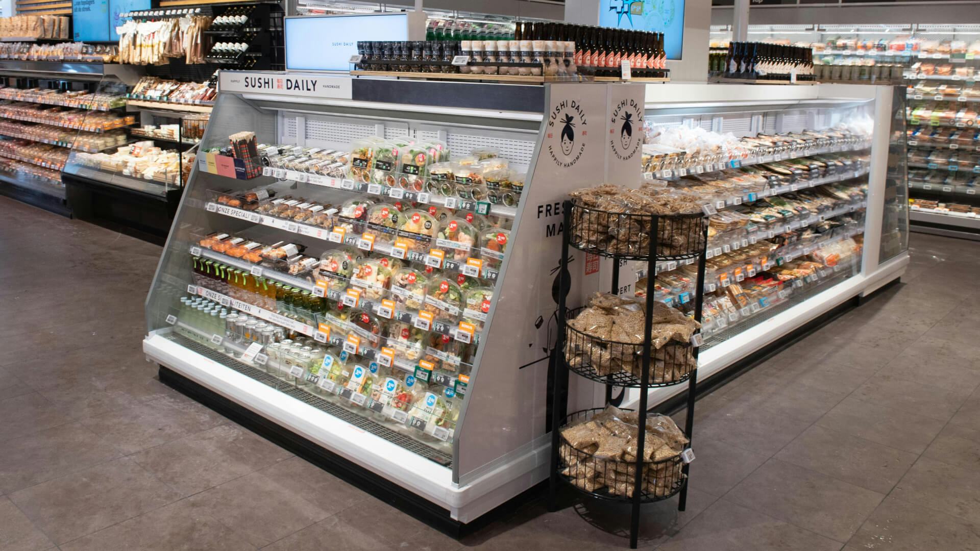 Verse sushi Albert Heijn - Foto: AH