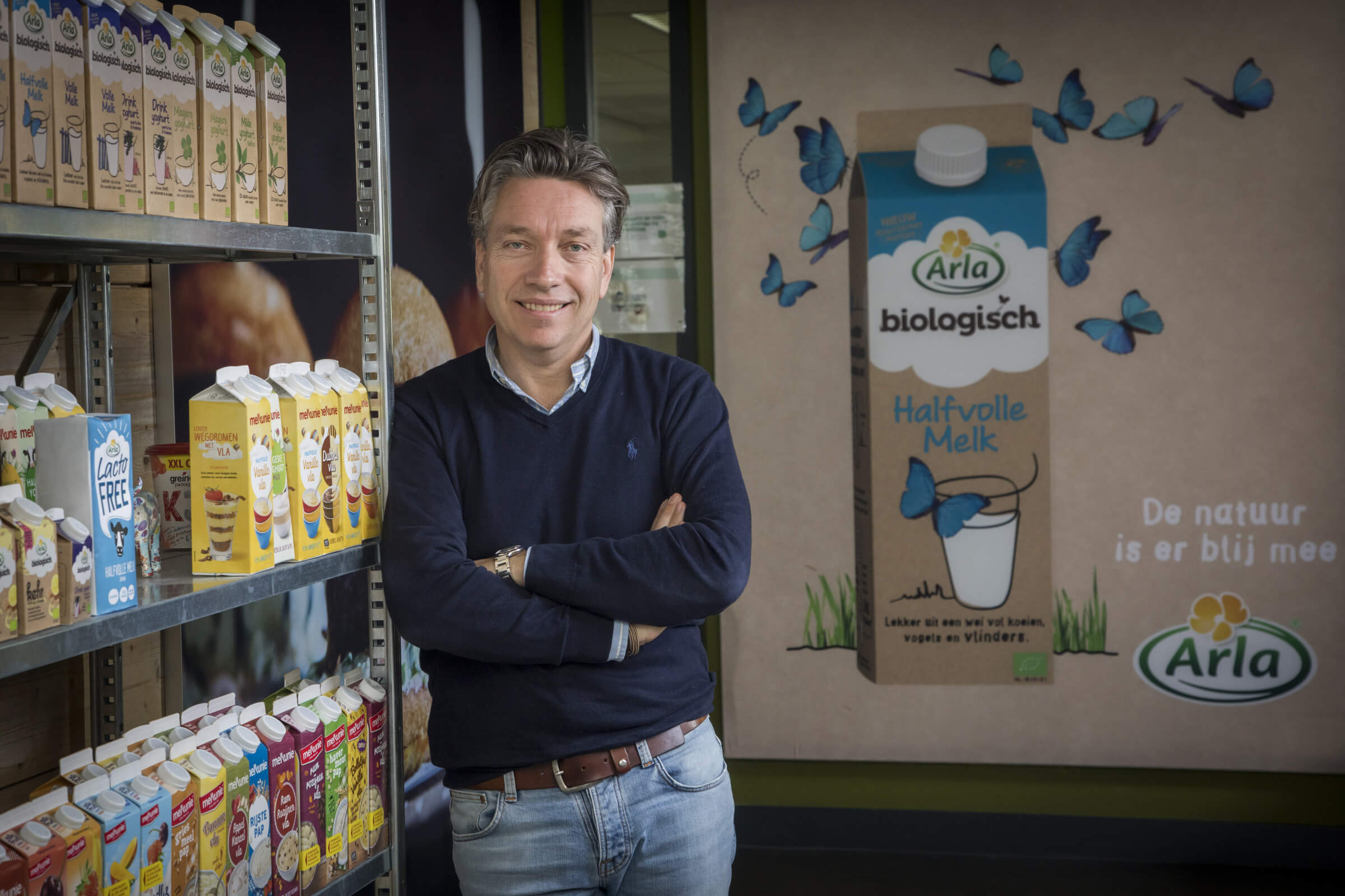 Bas Padberg, algemeen directeur bij Arla. Foto: Arla