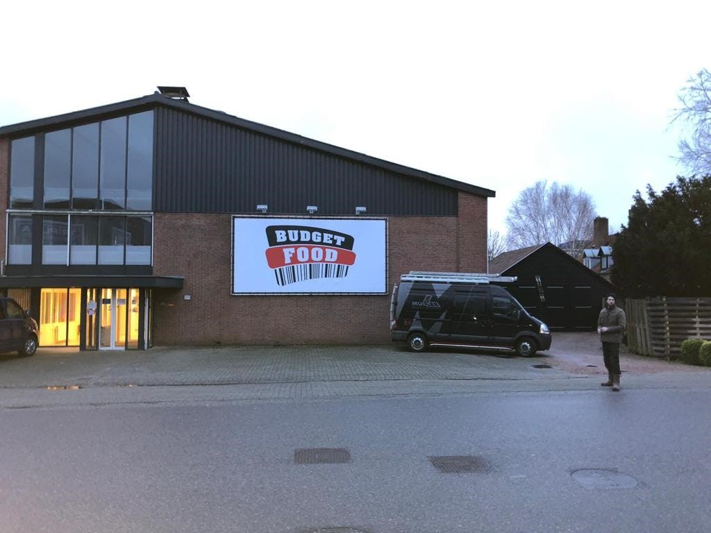 Het eigen dc van Budget Food in Middenmeer. Foto: Distrifood