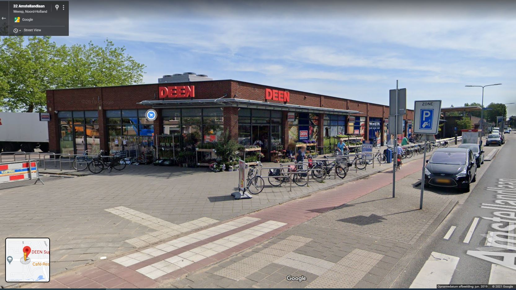 Deen Weesp. Foto: Google Streetview.
