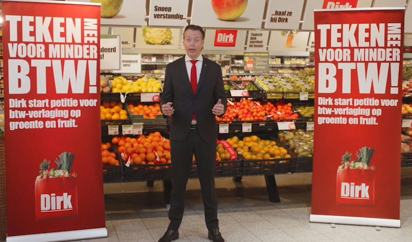 Still uit campagne-video Dirk