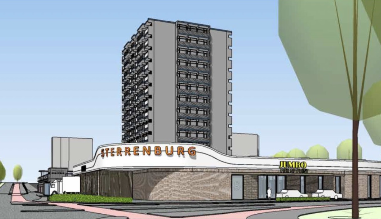 Jumbo Foodmarkt Sterrenburg. Foto: Artist Impression Wereldhave/Lemkes