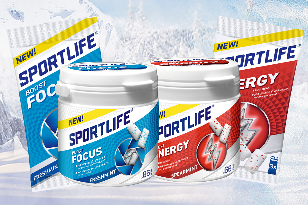 De nieuwe Sportlife Boost Focus en 
Boost Energy geven consumenten 
een extra impuls.