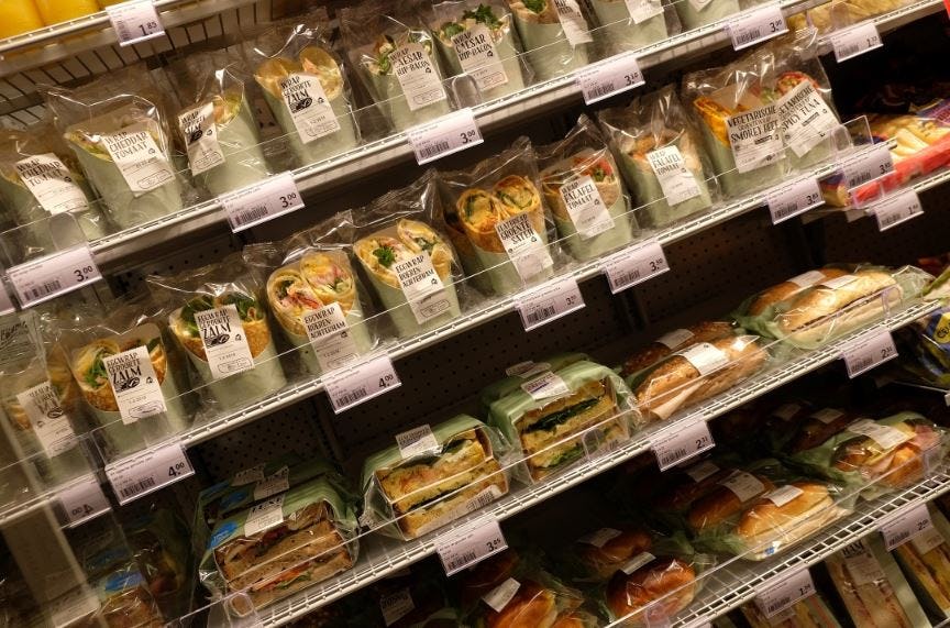 Koelvers als lunchalternatief. Foto: Henk Riswick