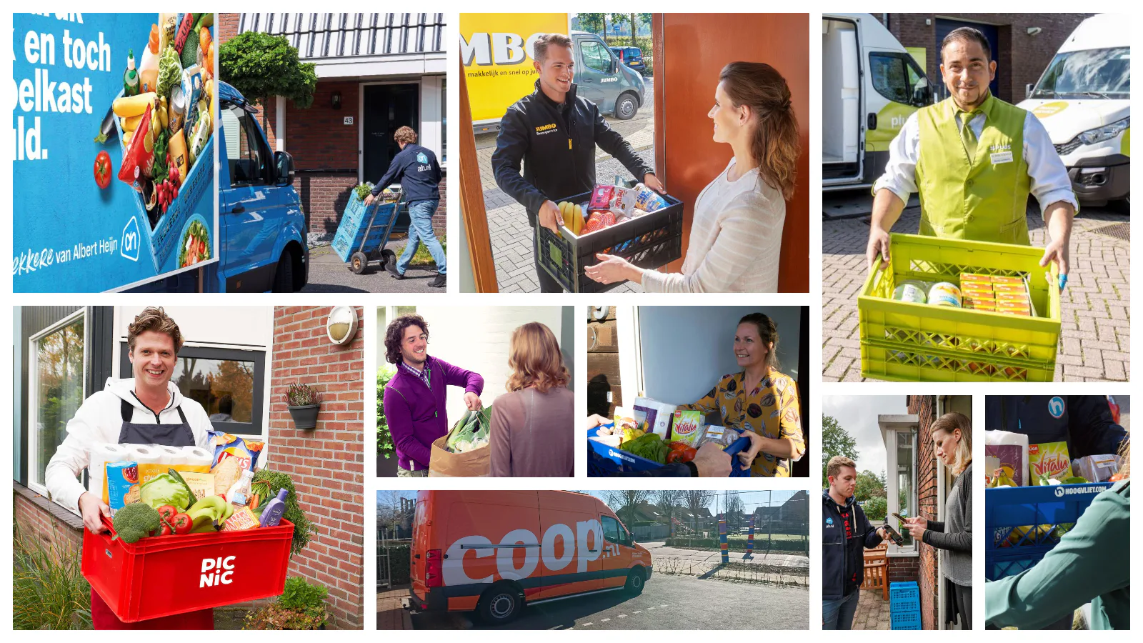 Online: AH en Jumbo leveren in jaar met explosieve groei aandeel in