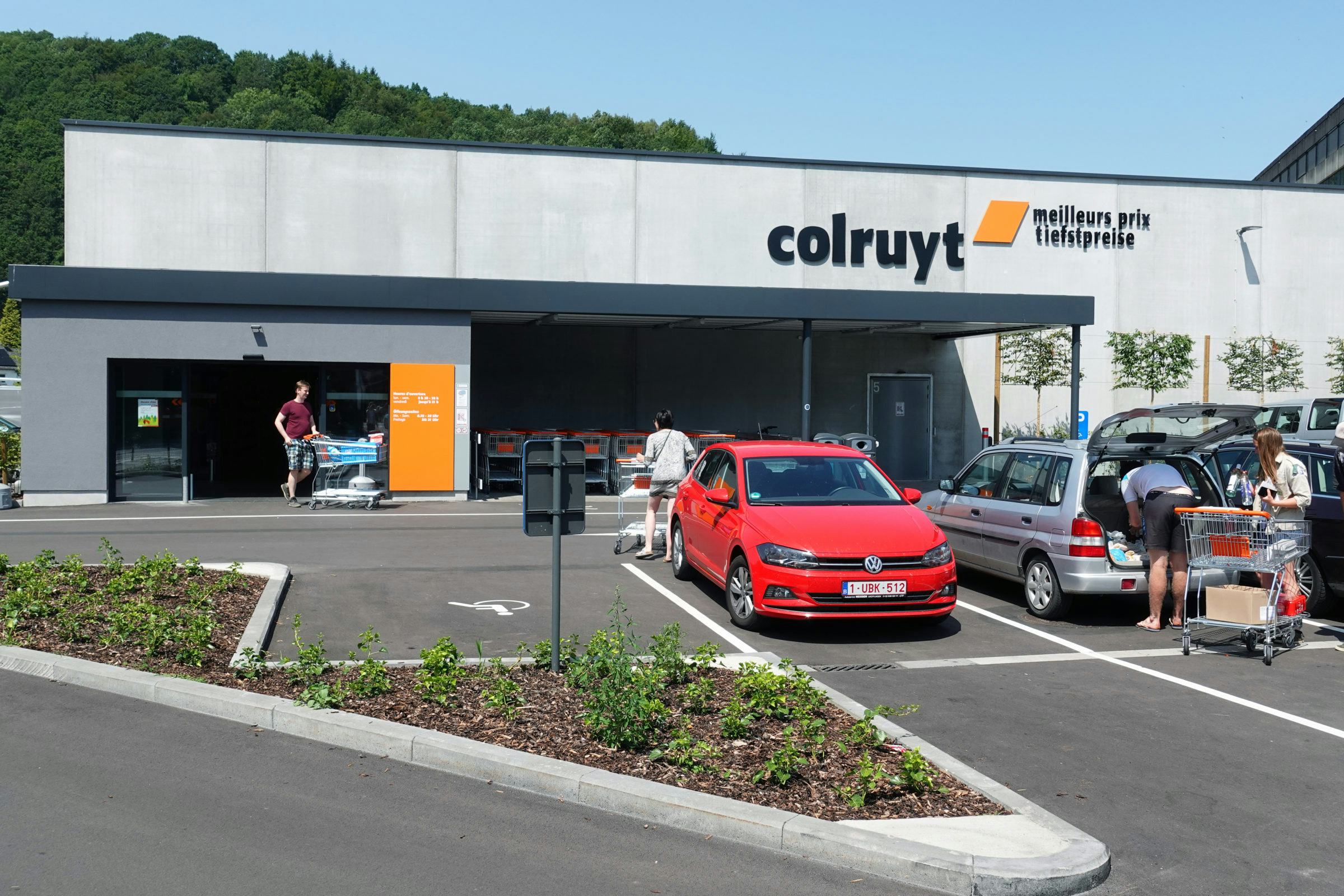 Een vestiging van Colruyt in Malmédy. Foto: Shutterstock