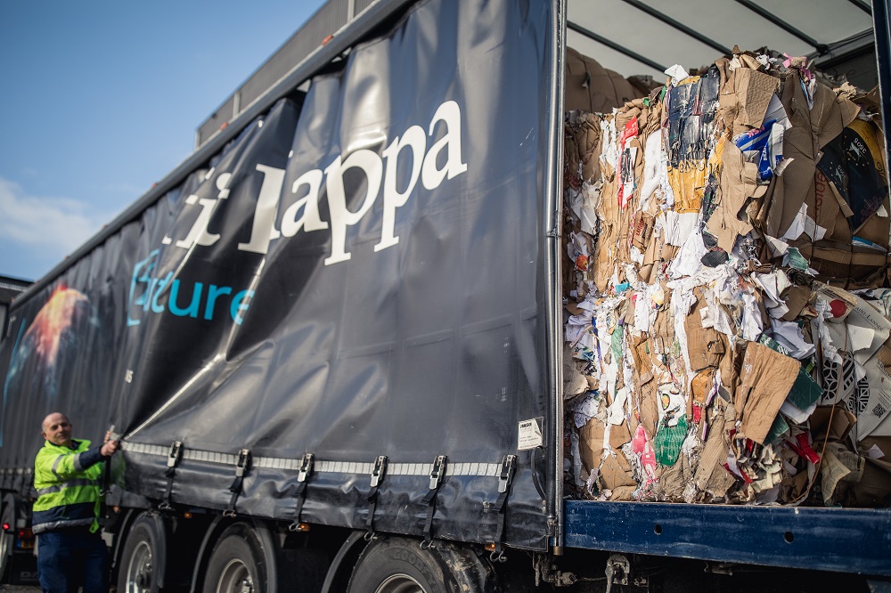 Golfkarton is 100% recyclebaar.