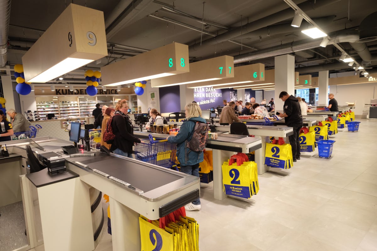 Supermarkten voelen de heropening van de horeca.