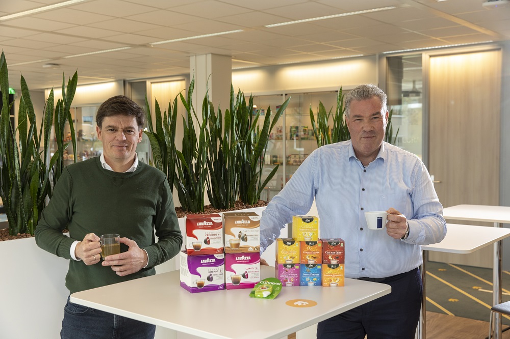 Danny van Bueren, Senior Category Manager Warme Danken en Marco Verbeet, 
Commercieel Manager bij Pietercil