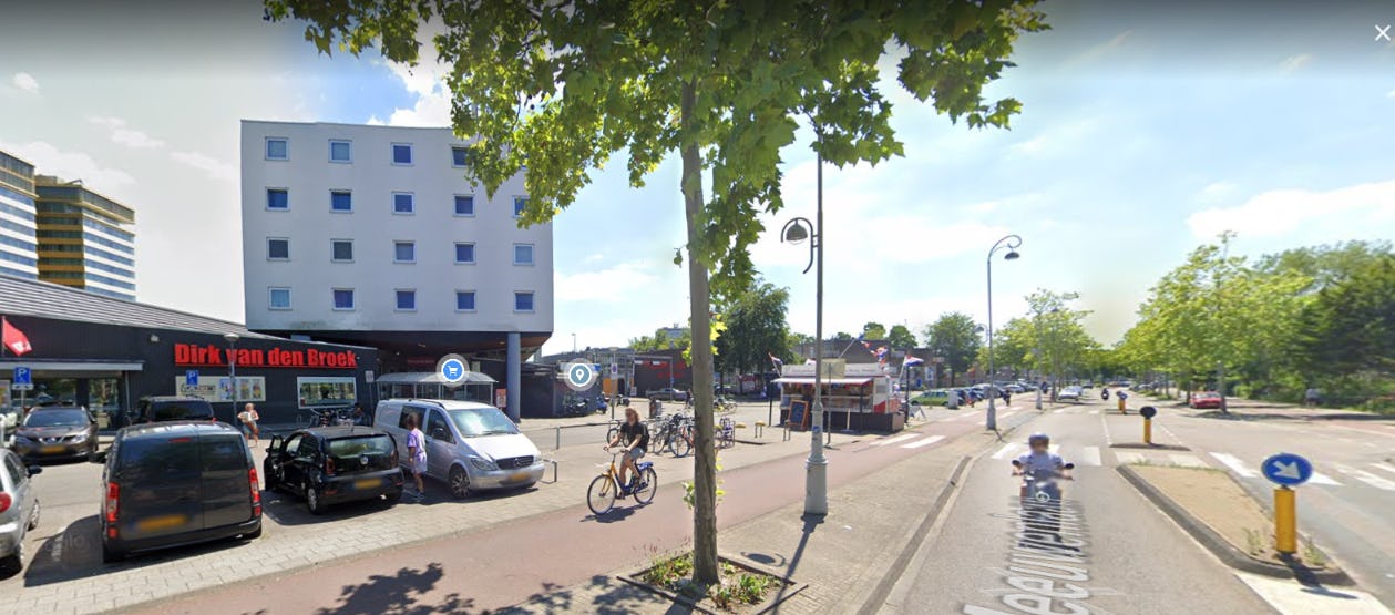 Dirk aan de Meeuwenlaan in Amsterdam-Noord. Foto Google streetview