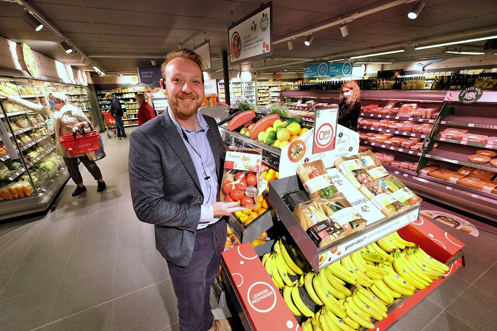 Wesley van Luttikhuizen: ‘Ik heb flink geïnvesteerd en ben trots op wat we hier hebben neergezet.’ Foto: Distrifood