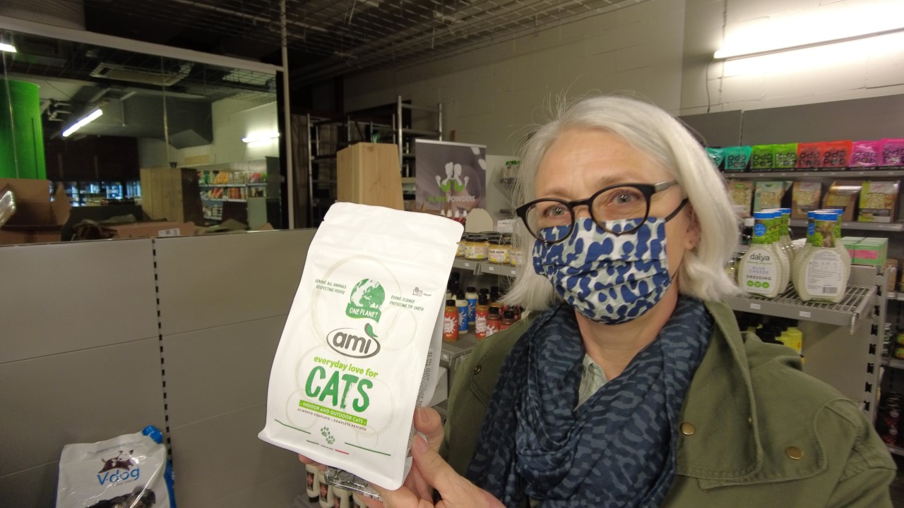 Vegan kattenvoer. Foto: Distrifood