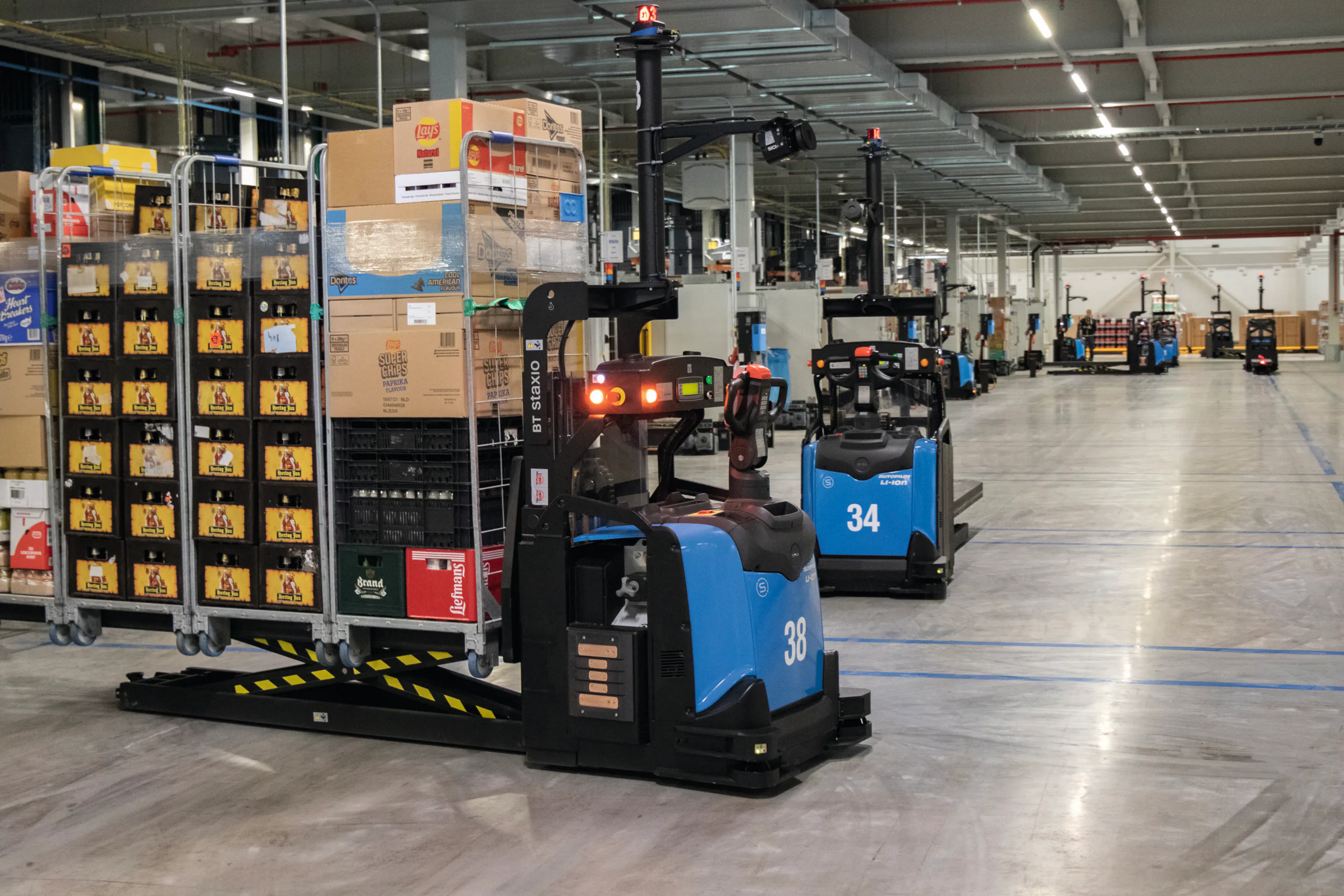 Flinke groei logistieke ruimte door online piek