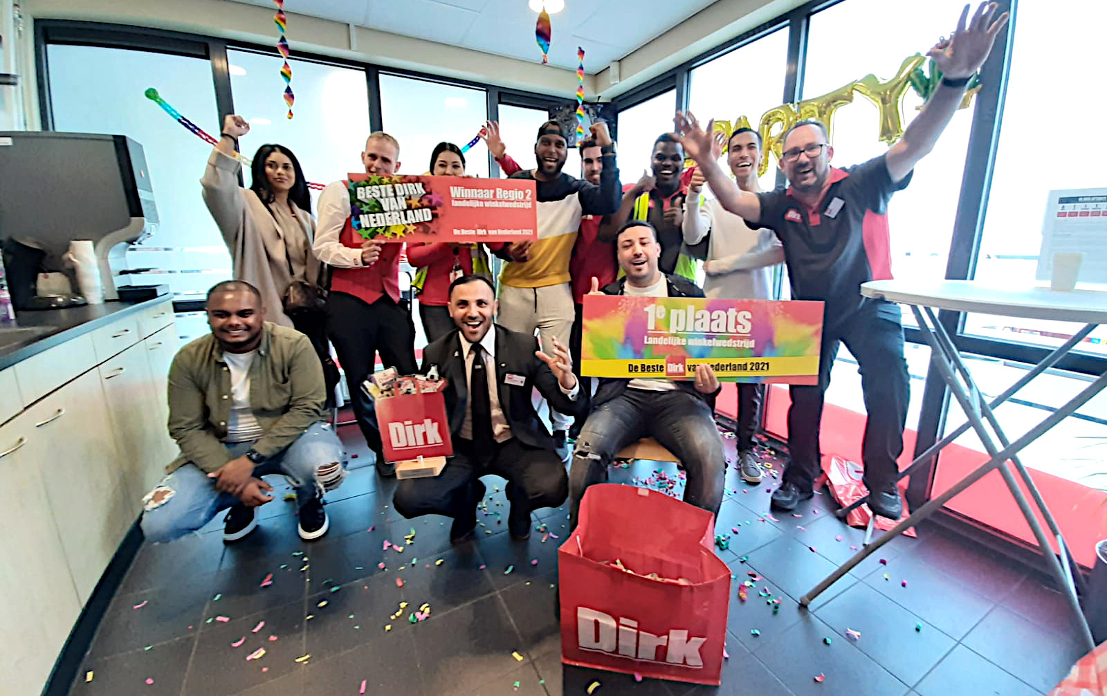 Het Dirk-filiaal IJdoornlaan is uitgeroepen tot beste Dirk van Nederland. Foto: Dirk.