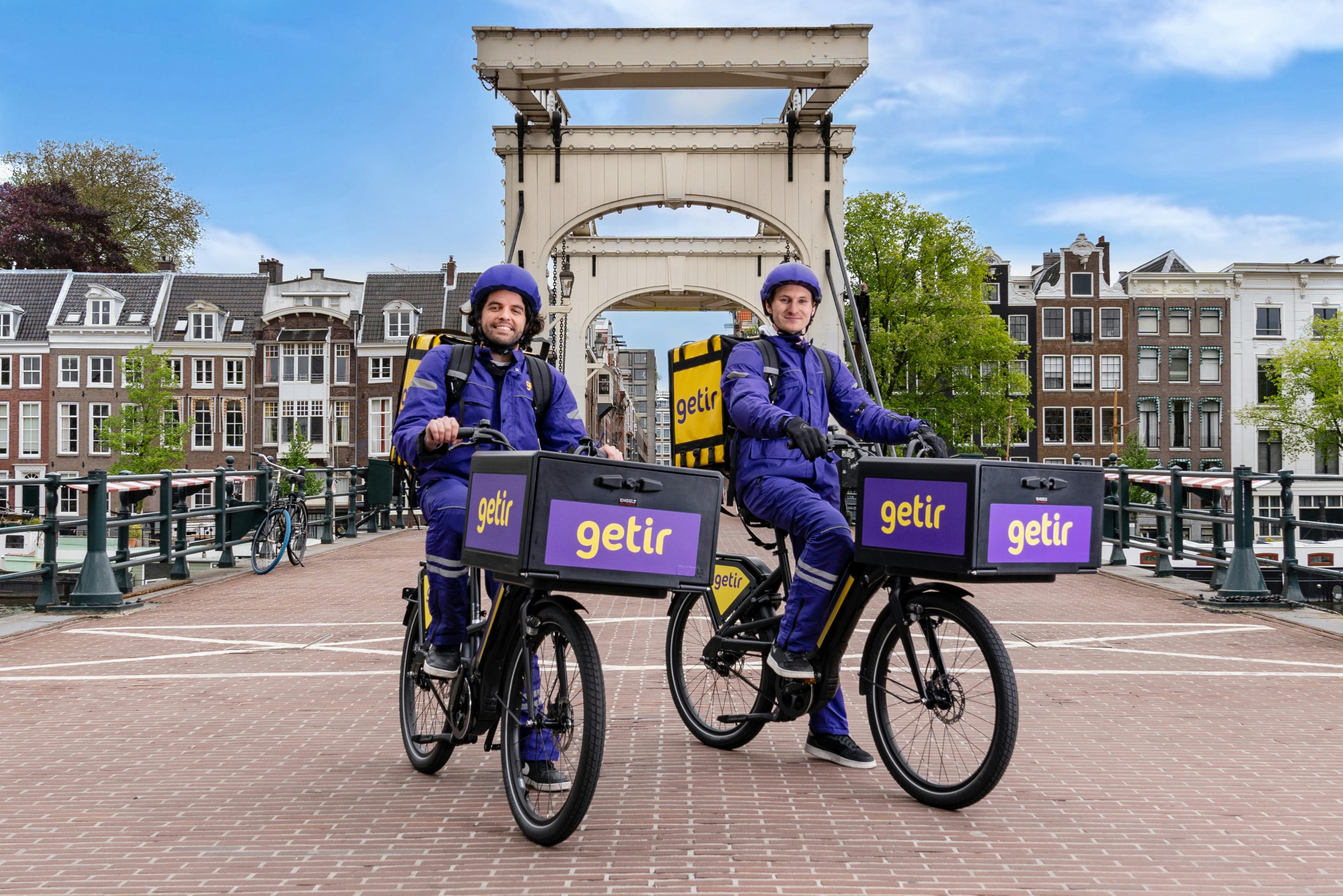 Bezorgers van Getir. Foto: Getir