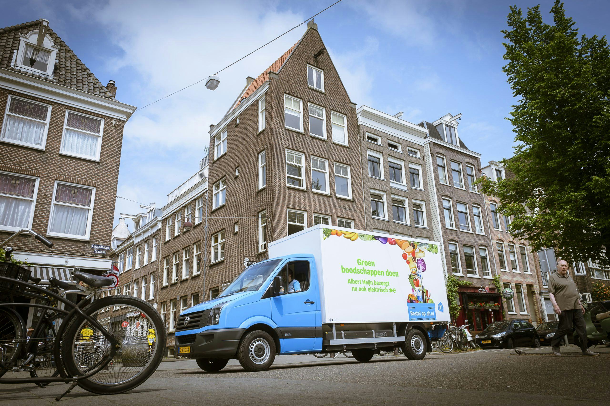 De bezorgmarkt in Nederland groeit steeds harder.