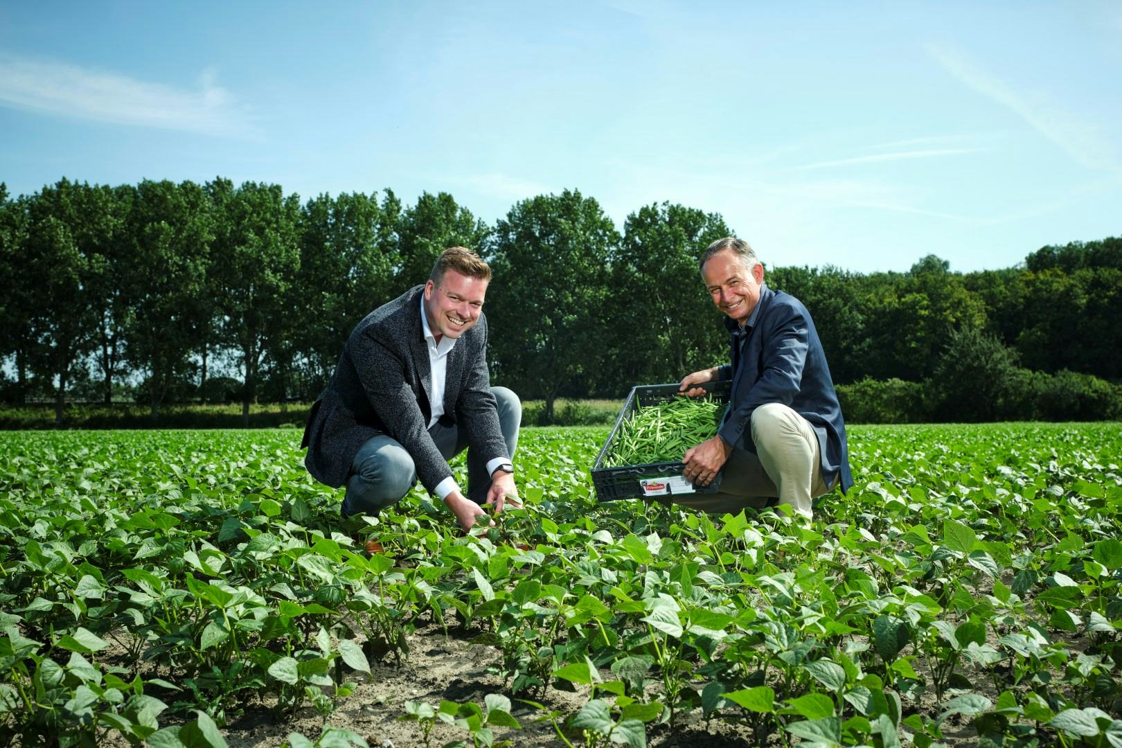 Koen van Berlicum (l) en Tim van Romondt: ‘Internationale groeiambitie van het bedrijf moet gerealiseerd worden door toename van eigen teelt.’

(C) Roel Dijkstra Fotografie / Foto : Fred Libochant