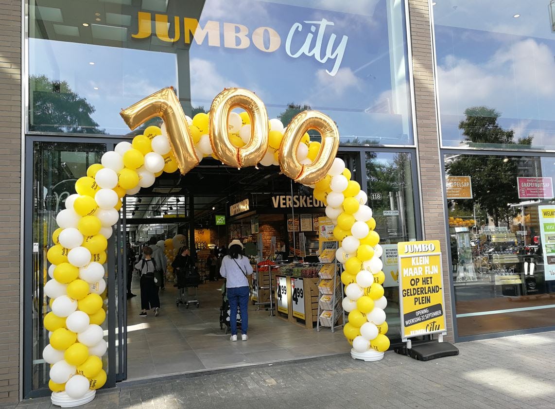 Jumbo opent winkel nummer 700