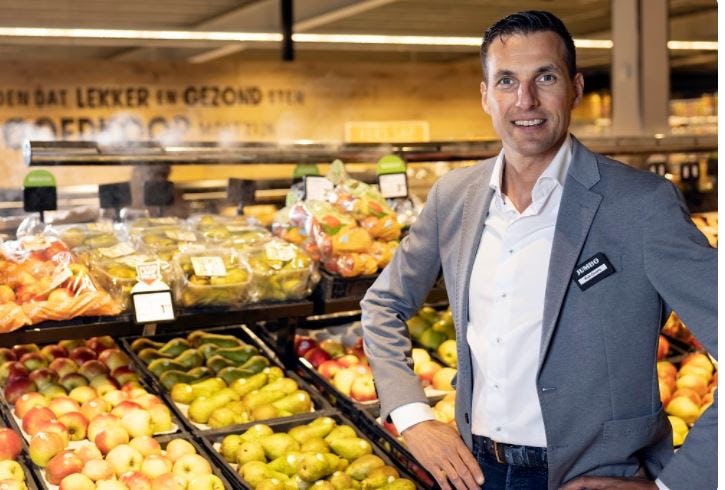 Ondernemer Rob Geurts hier in zijn winkel in Meijel.