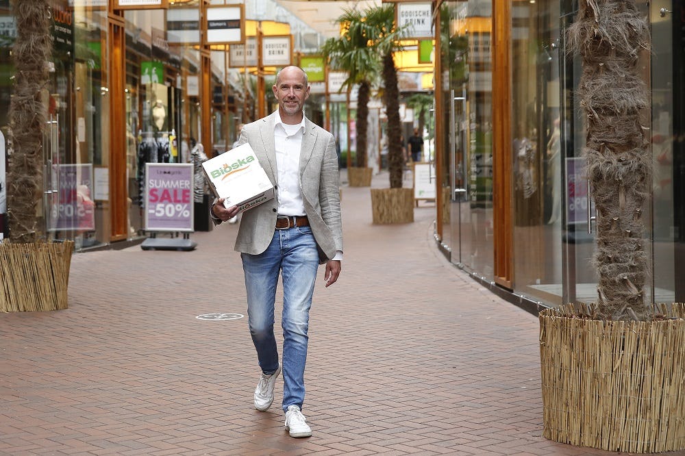 Mario van Stijn, salesmanager van Walki Plastiroll Oy.