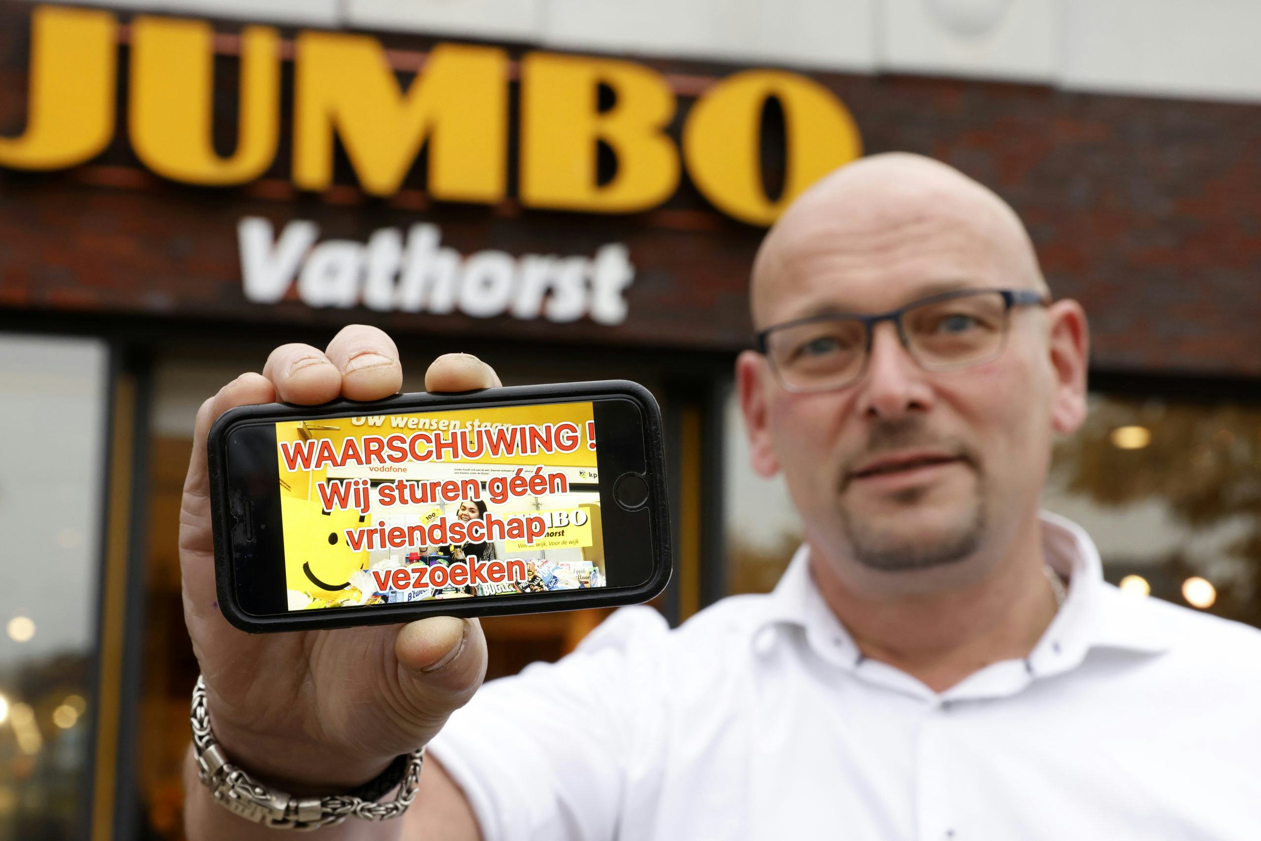 Marco Vos, ondernemer Jumbo Vathorst. Foto: Ton Kastermans. 