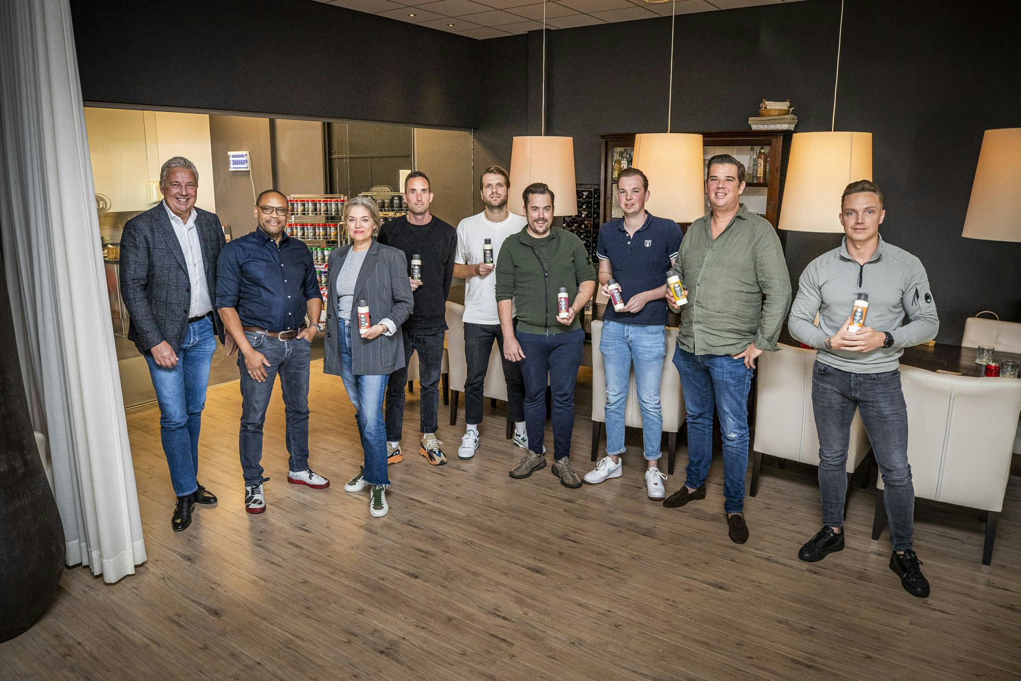 De lokale ondernemers waarmee sauzenfabrikant Hela Thissen uit Venlo nauw samenwerkte om vijf nieuwe en lokaal herkenbare sauzensmaken te ontwikkelen. 