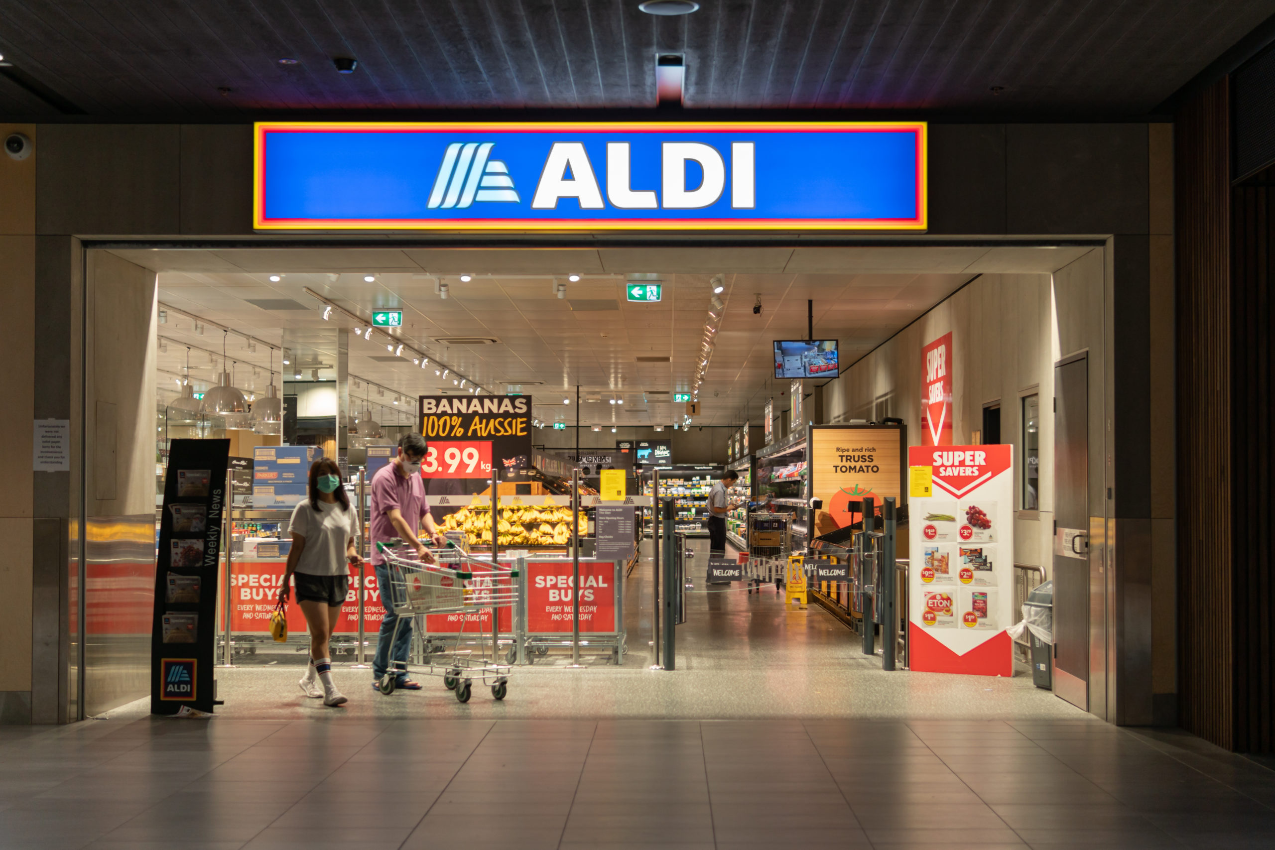 Aldi in Australie. Foto: Shutterstock