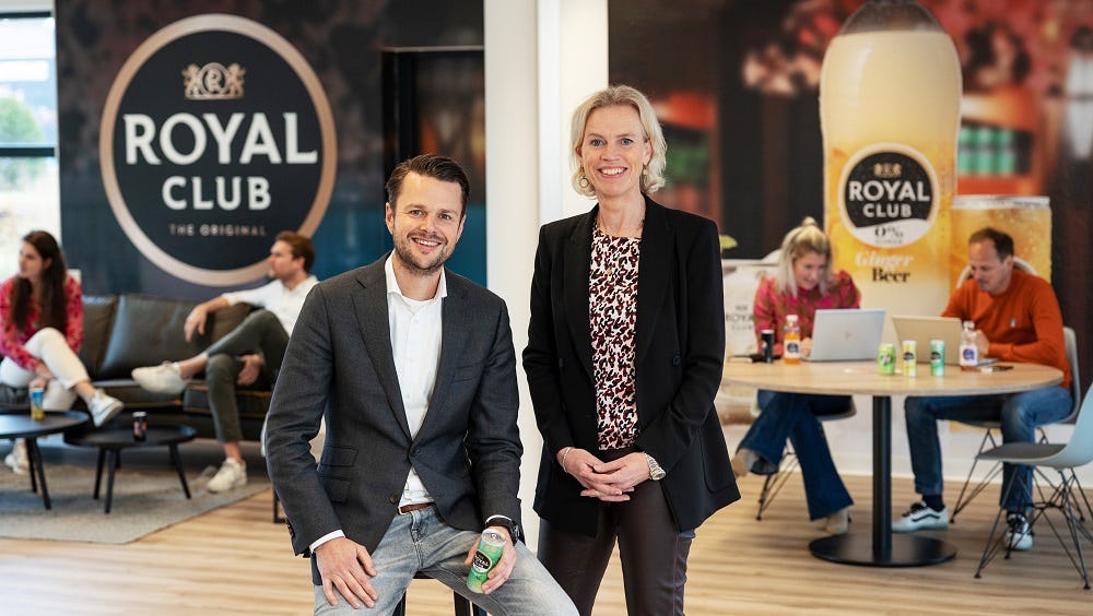 Directeur Retail Sander Bakker en Managing Director Evelien Sanders-De Boer.